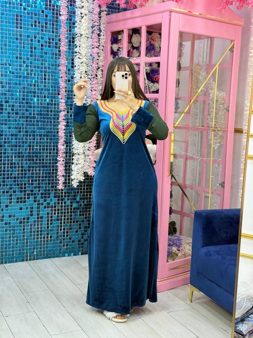 قندورة قطيفة