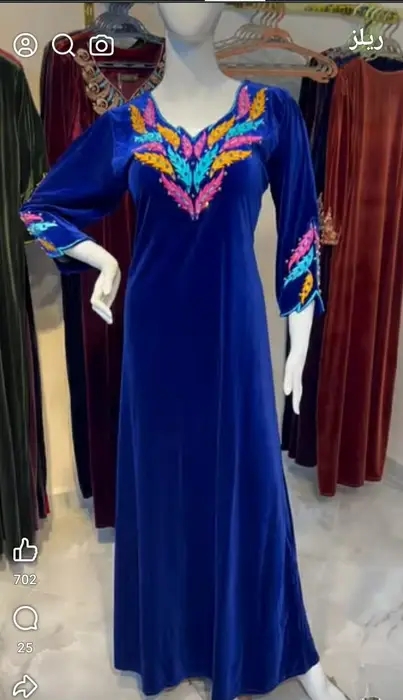 فساتين نسائية بالوان جميلة