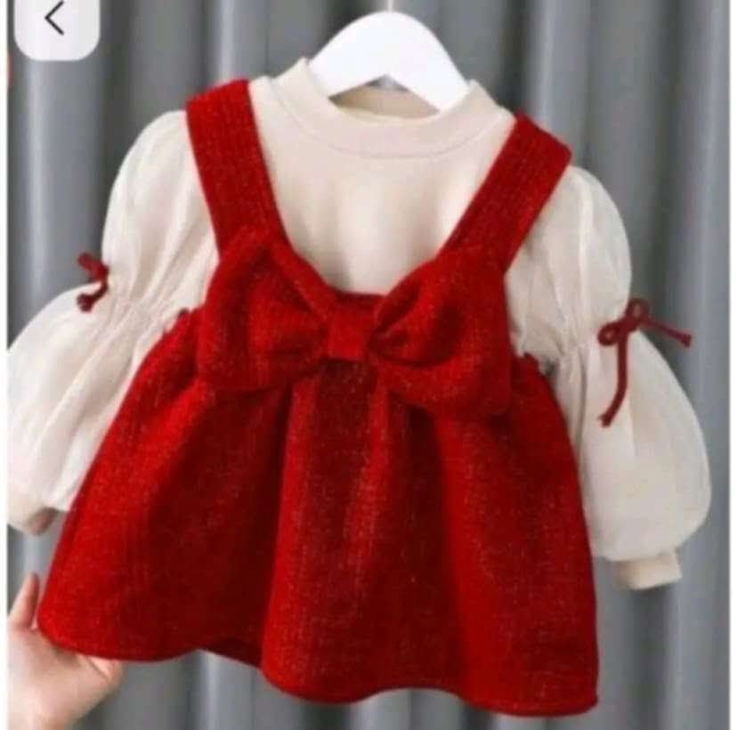 🌺فستان طفالي يجمع بين الجمال والبراءة 🎀