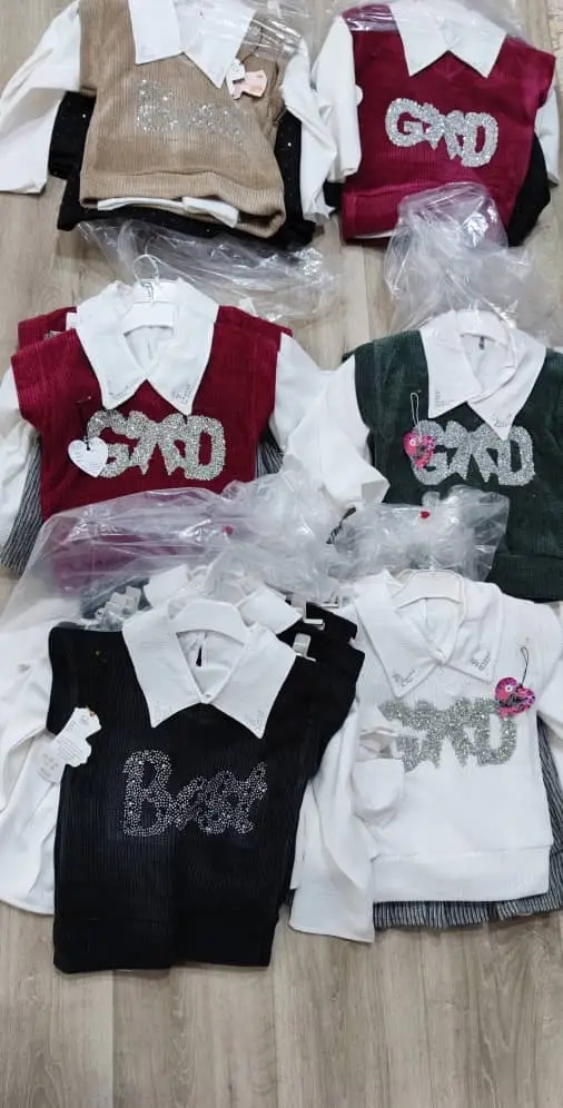 👗طقم انيق لطفلتك في كل مناسبة image