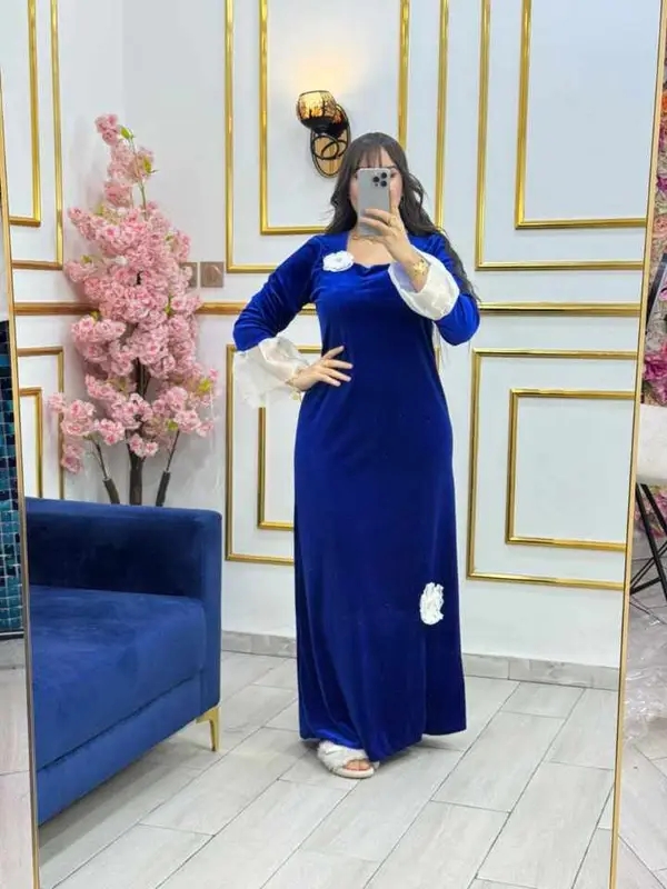 قندورة الوردة