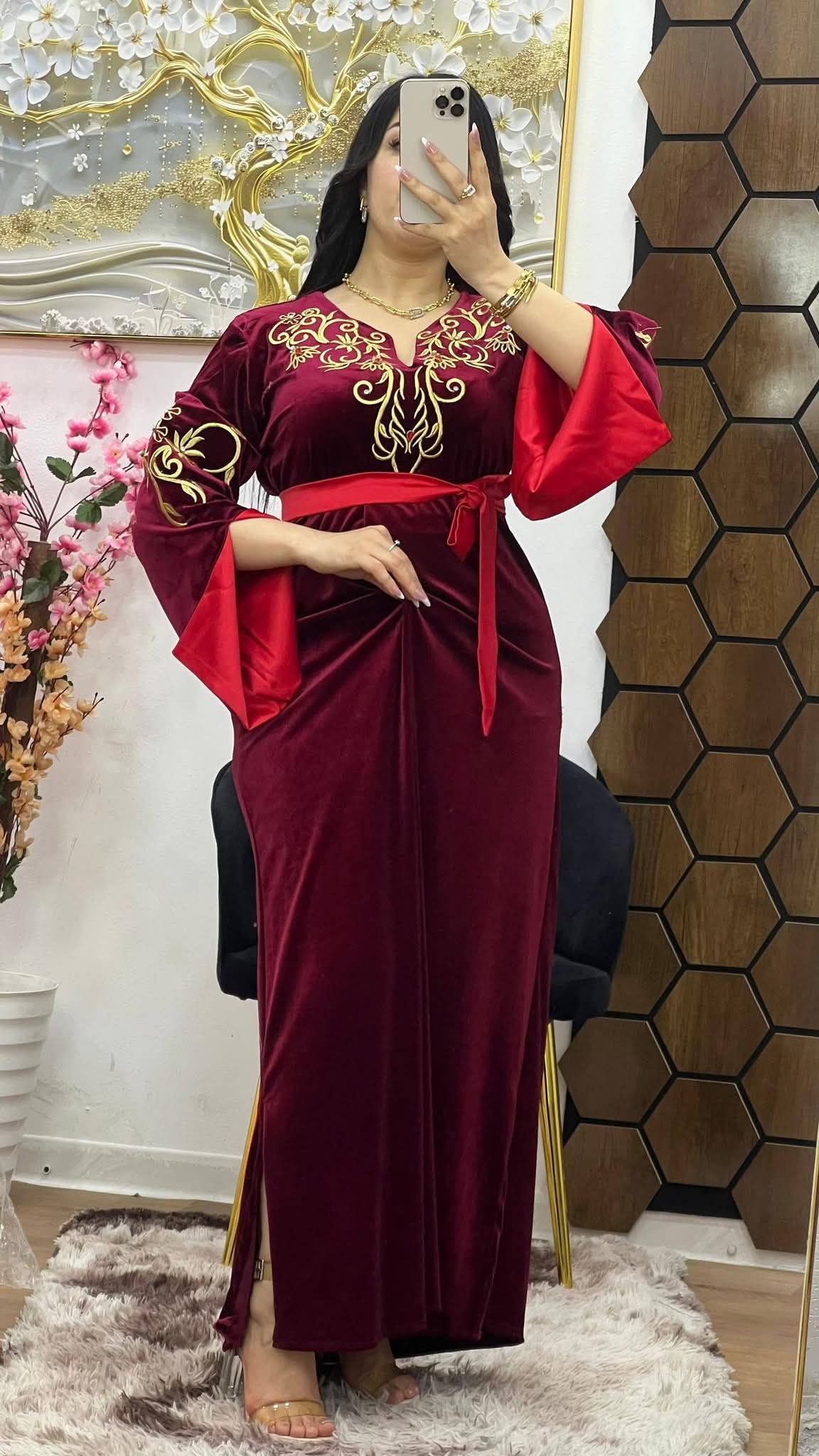 قفطان التاج_ساتان