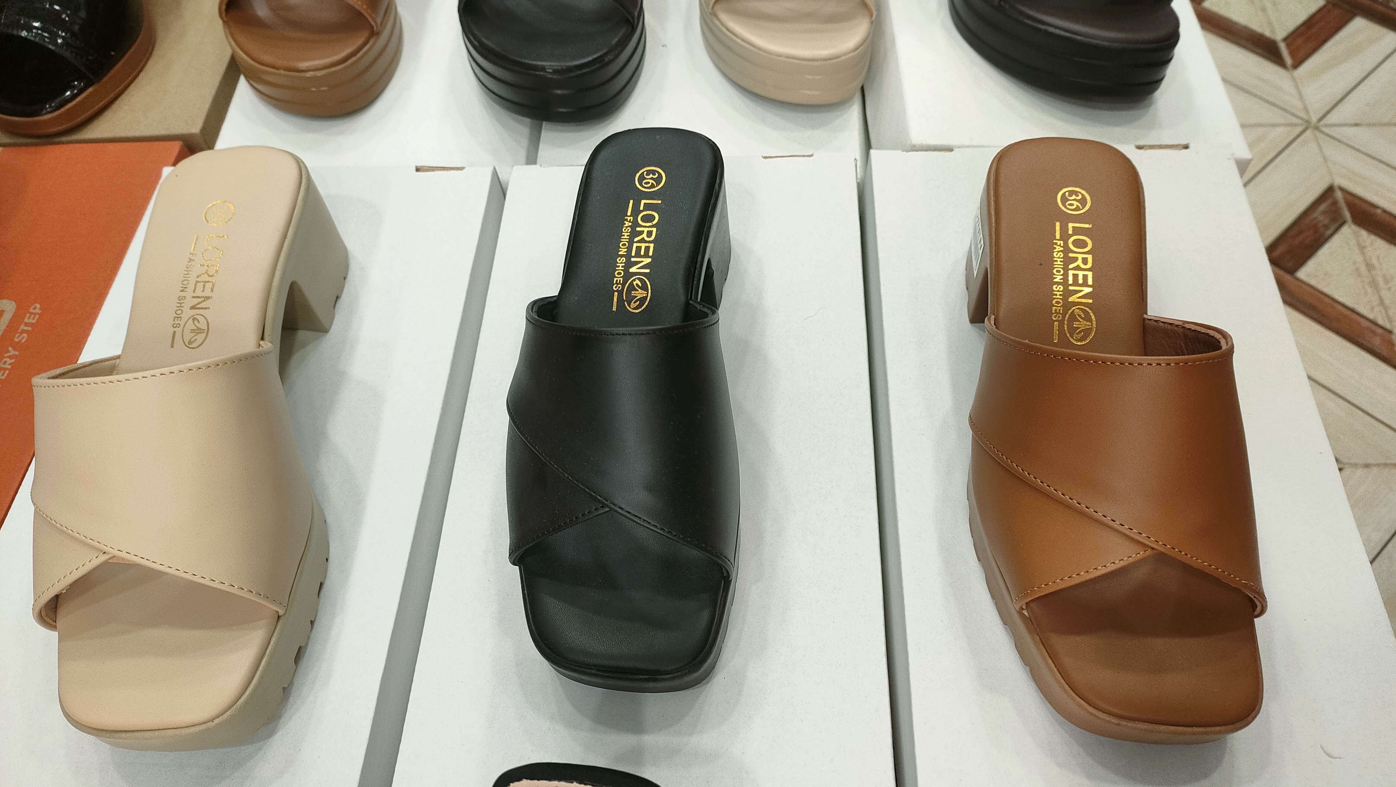 Sabot talon confortable