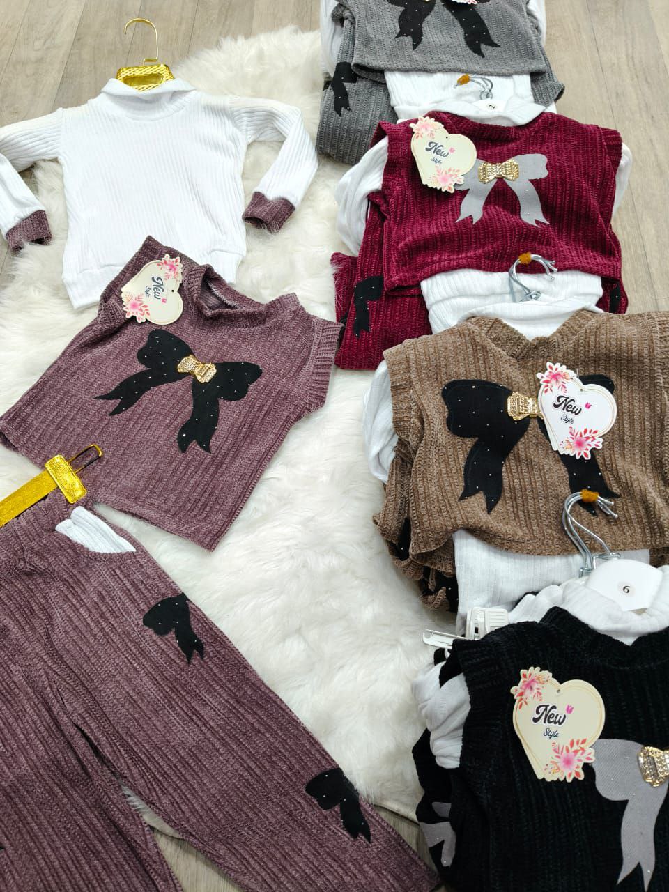 طقم سروال بنات image