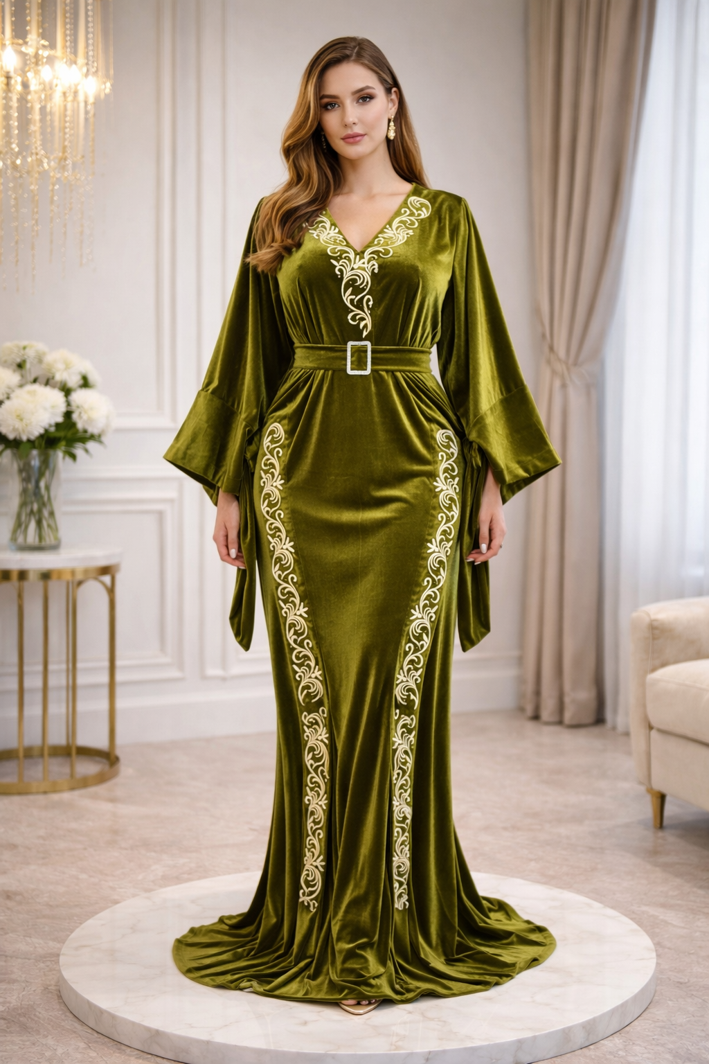 قفدورة ستيل قفطان image