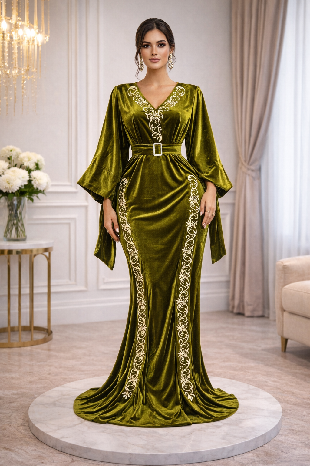 قفدورة ستيل قفطان image