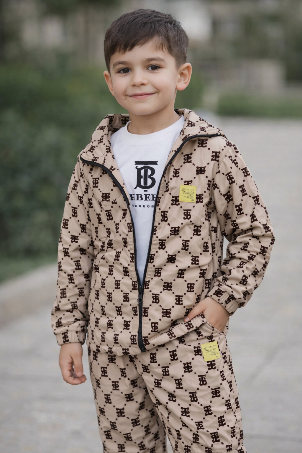 طقم أطفال عصري ومريح 👖✨ image