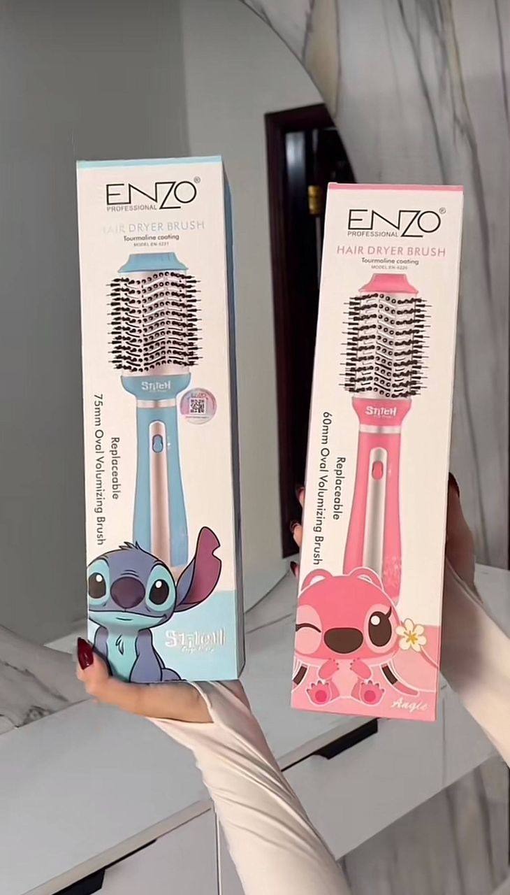 Brosse soufflante ENZO Professional - Gamme Stitch & Angel