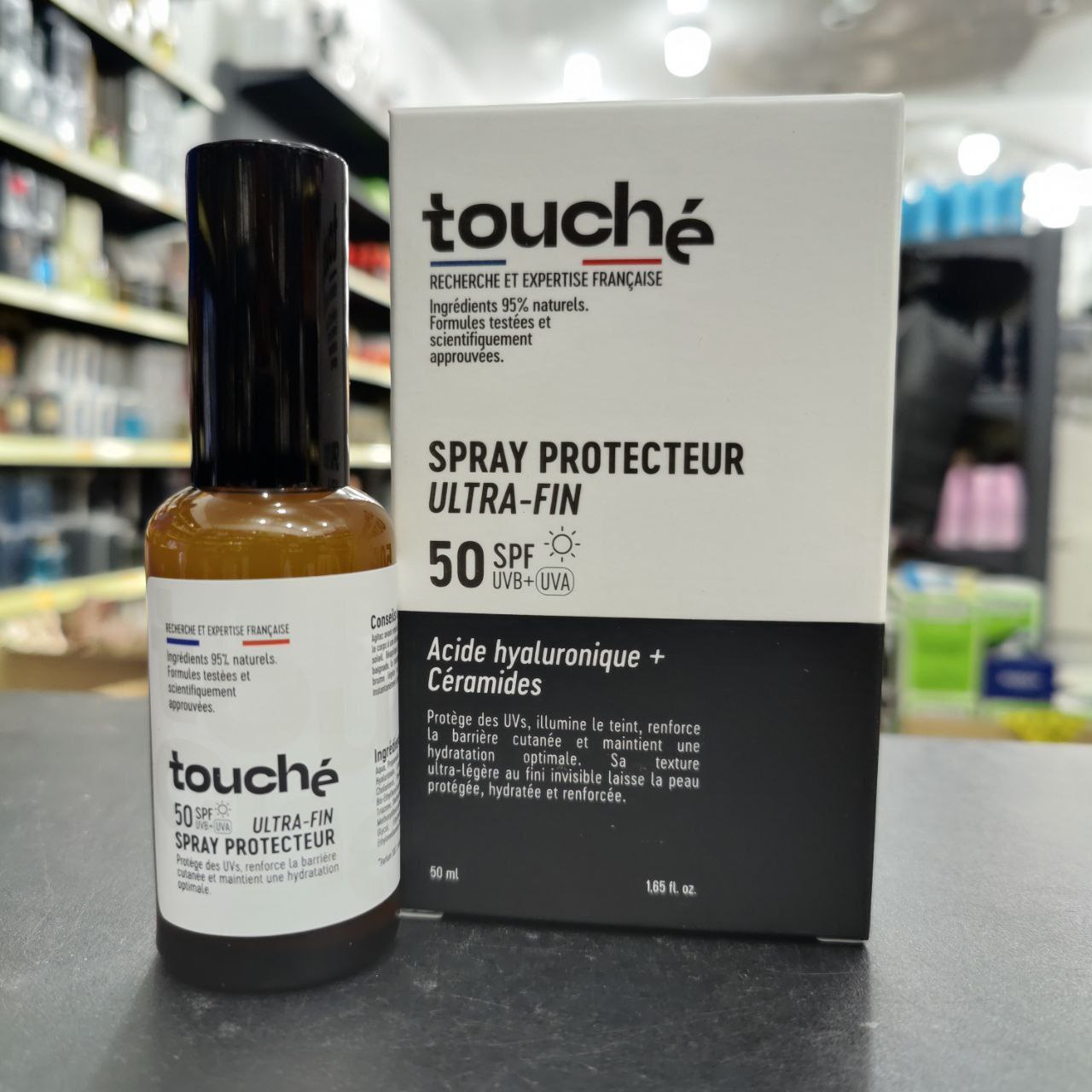 Touché Spray Protecteur Ultra-Fin SPF 50 - 50ml