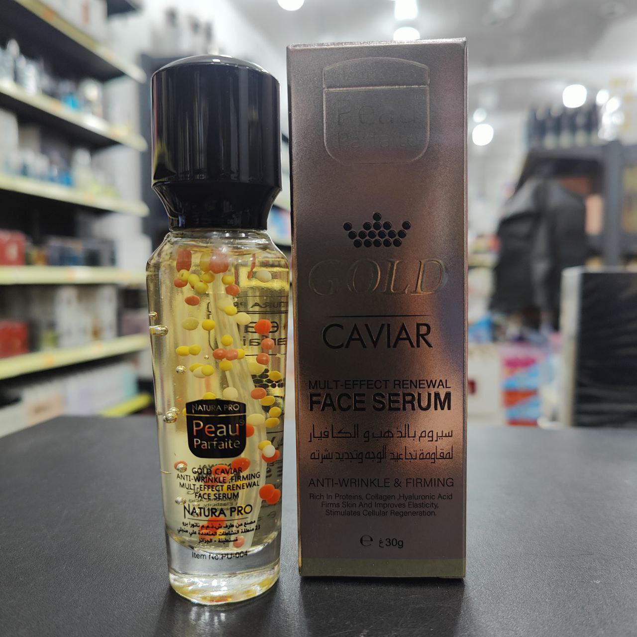 Peau Parfaite Gold Caviar Multi-Effect Renewal Face Serum - 30g.