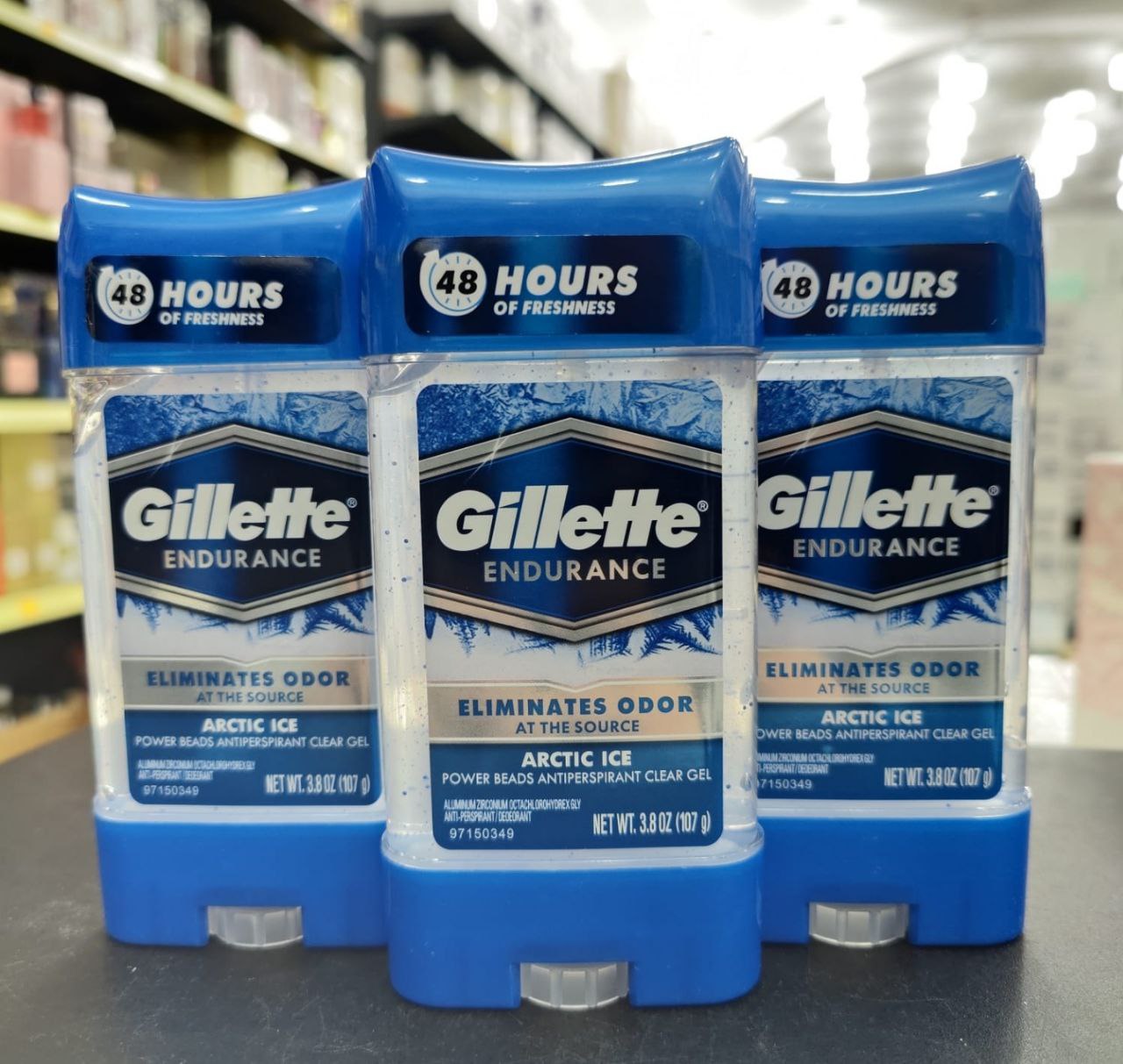 Gillette Endurance Arctic Ice Déodorant Antitranspirant - 107g.