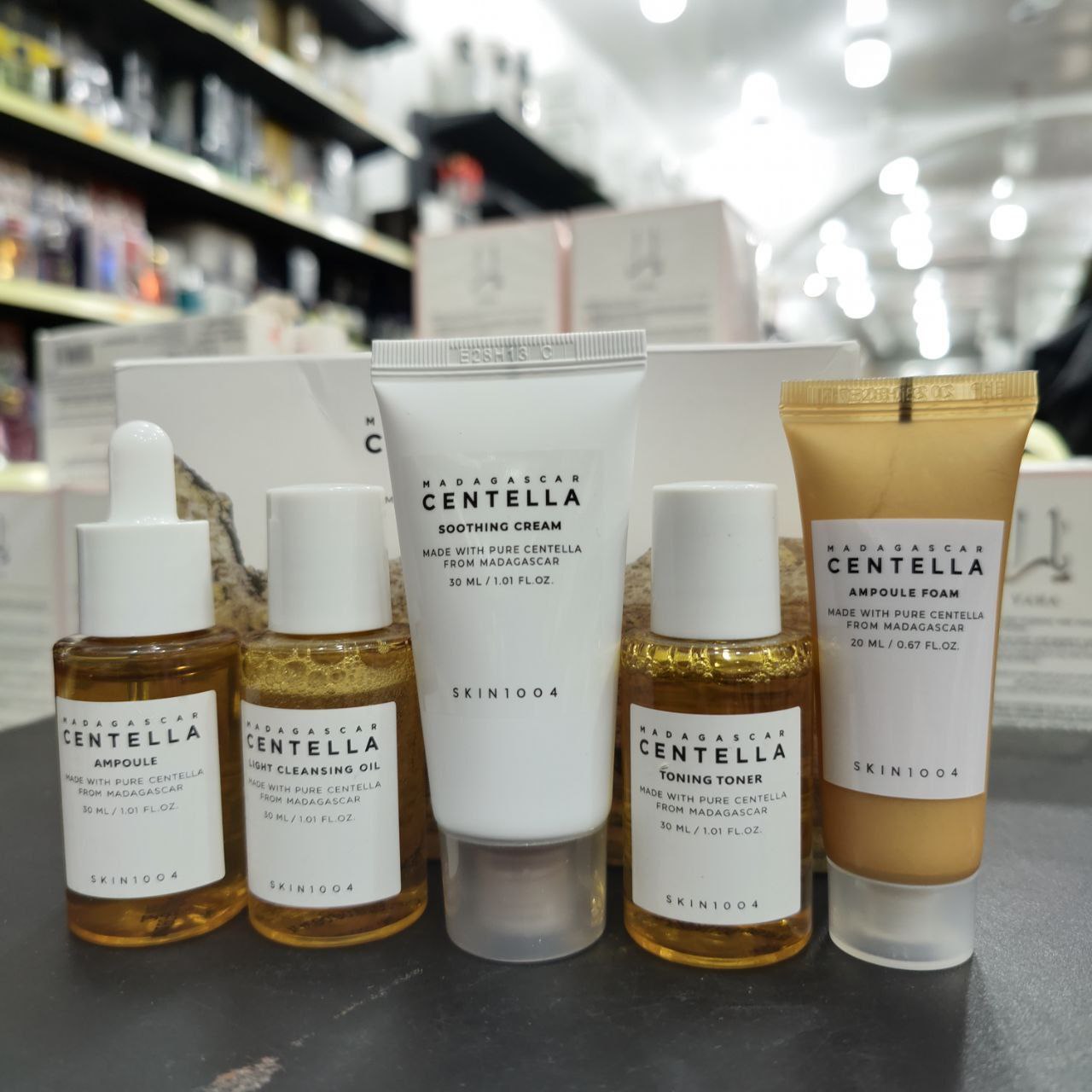 SKIN1004 Madagascar Centella - Kit 5 Pièces.