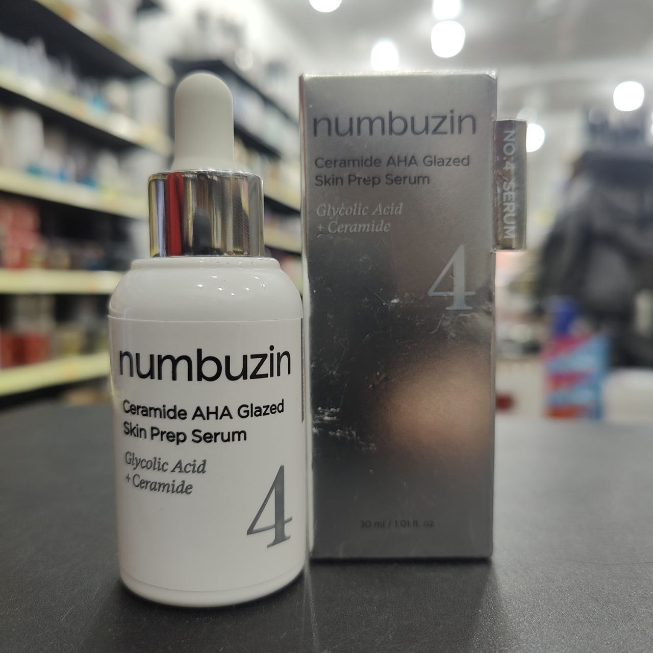 Num bugin n°4 Ceramide AHA Glazed Skin Prep Serum - 30ml.