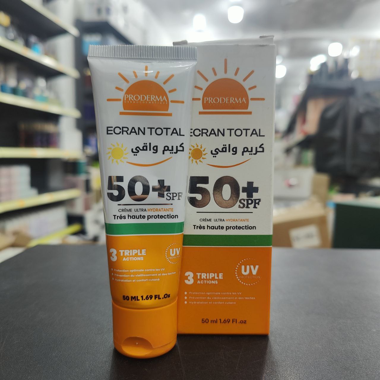 Écran Total SPF 50+ PRODERMA - 50 ml.