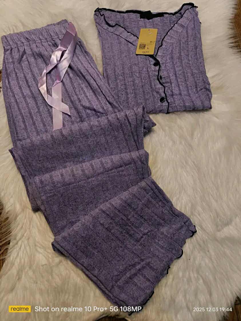 بيجامة كوتون قفلة امبورطاااسيو image