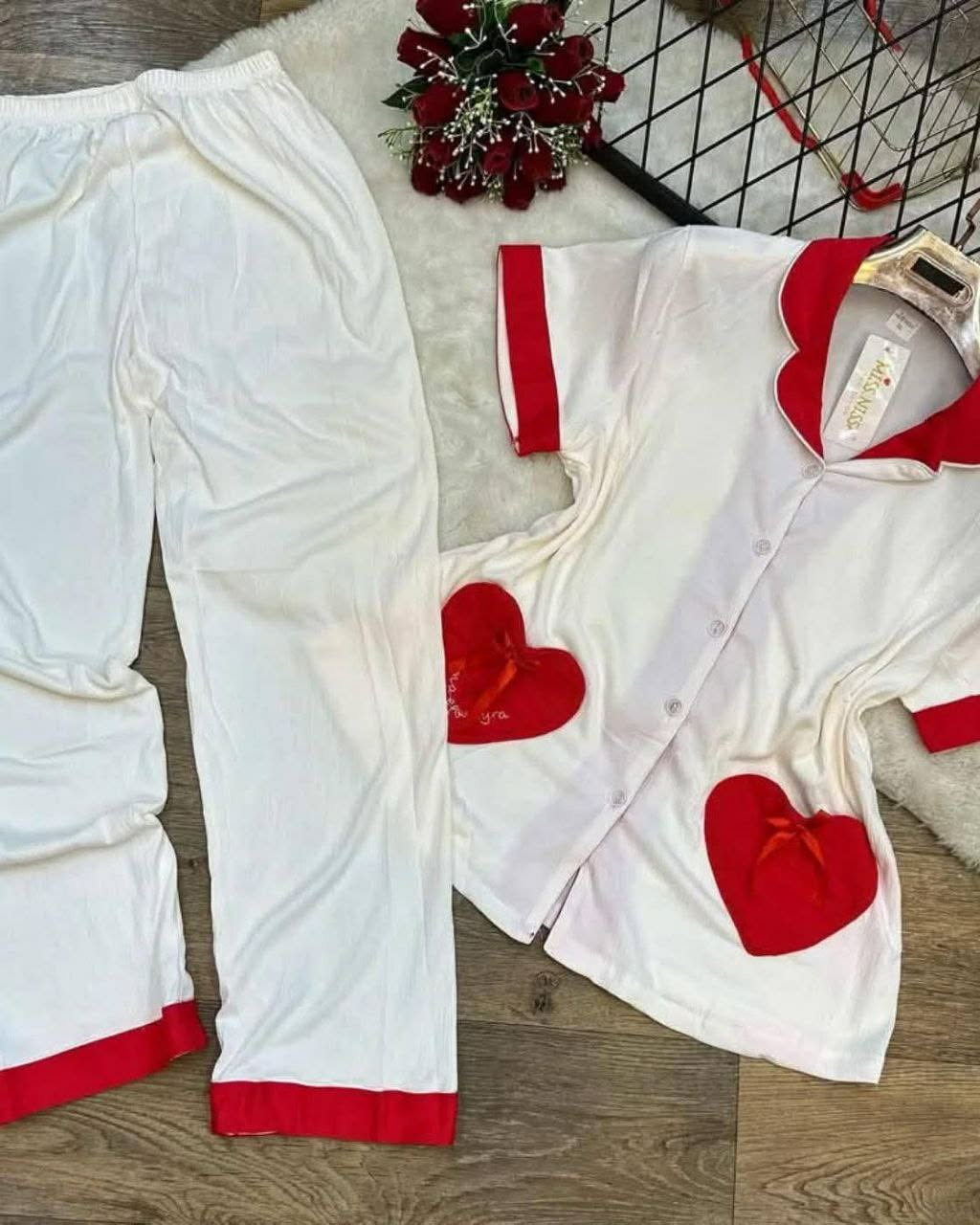 بيجامة كوتون image